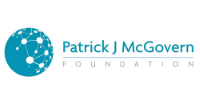Patrick J McGovern Foundation logo with a design element of the earth